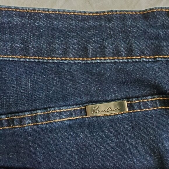 KanCan Dark Blue High Rise Revolution Denim Size 13/30 - Picture 8 of 9